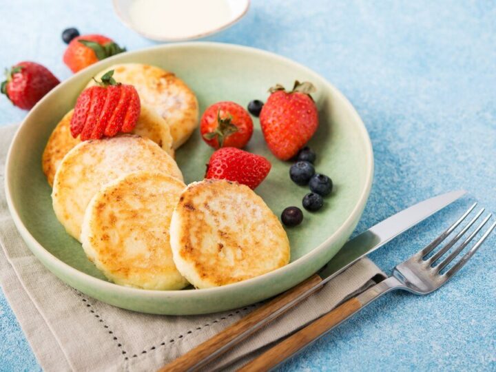 Puszyste pancakes na maślance