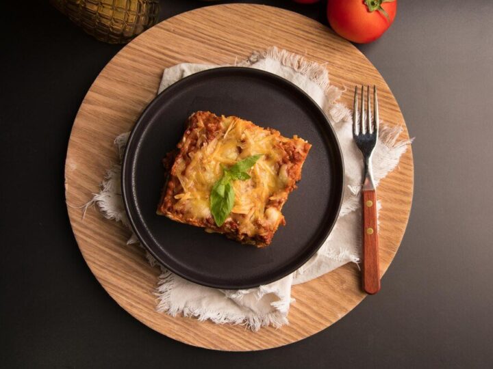 Lasagne wegetariańska – sycące danie bez mięsa