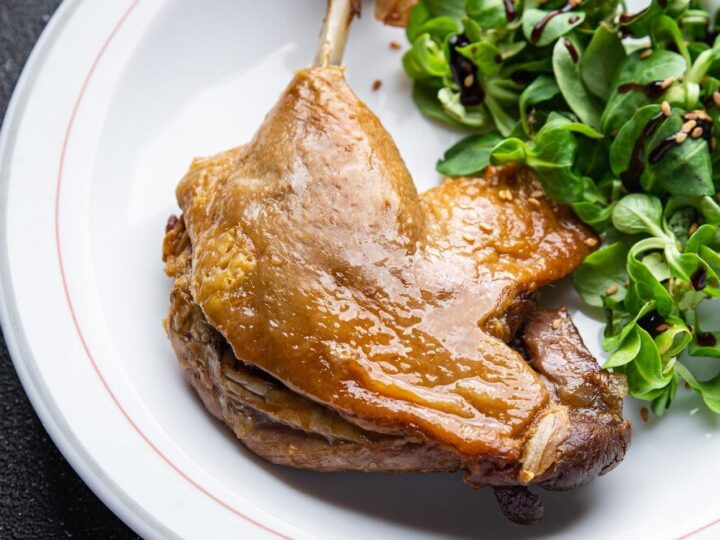 Gęś pieczona w rękawie – przepis krok po kroku