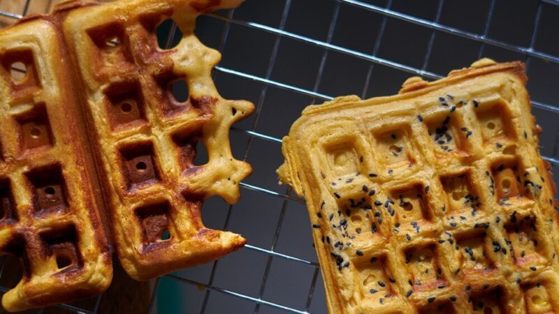 Przepis na gofry belgijskie – chrupiące jak z kawiarenki