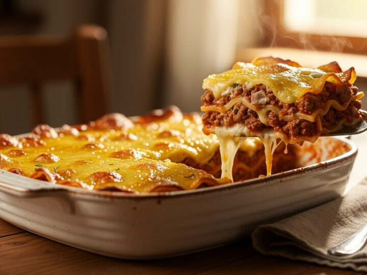 Jak zrobić lasagne z mięsem mielonym i sosem bolognese