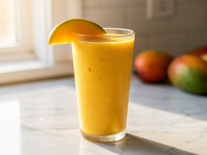 Koktajl z mango i banana – kremowy i orzeźwiający
