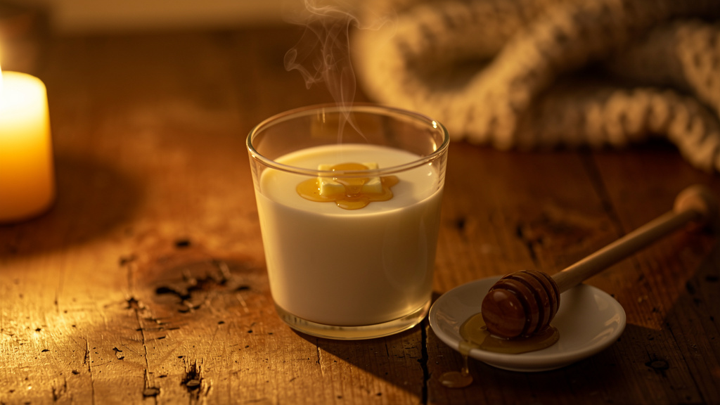 Mleko z masłem i miodem – na co pomaga?