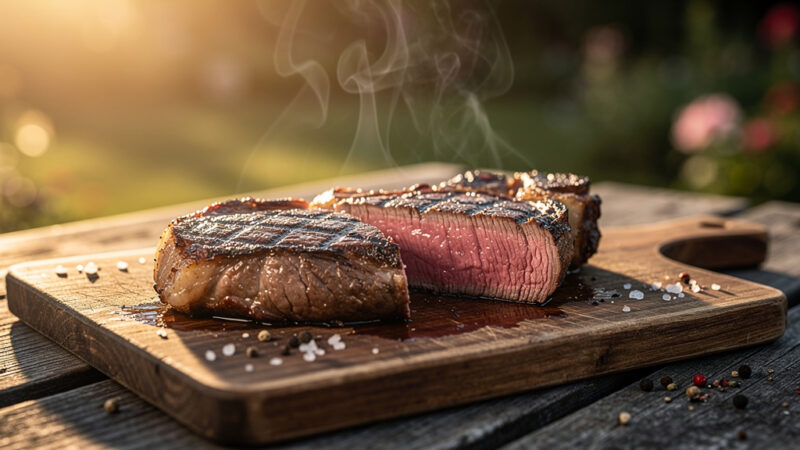 Jak zrobić steka na grillu – żeby był idealnie wysmażony?