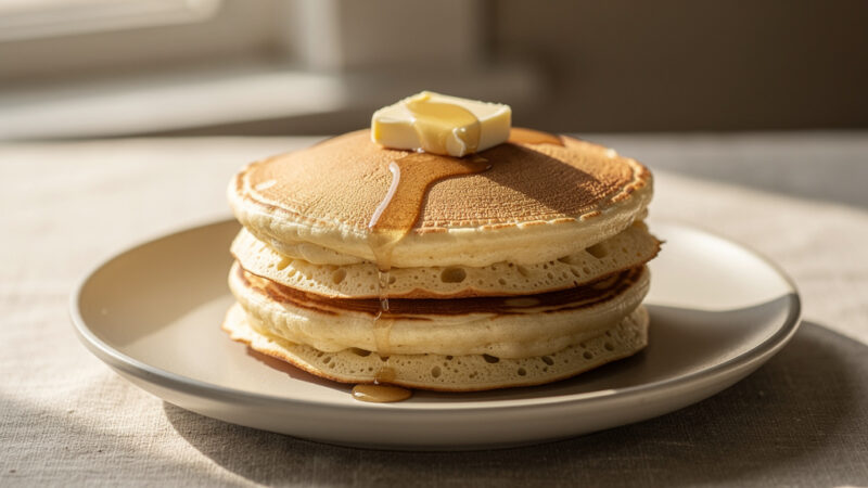 Przepis na puszyste pancakes – idealne na śniadanie