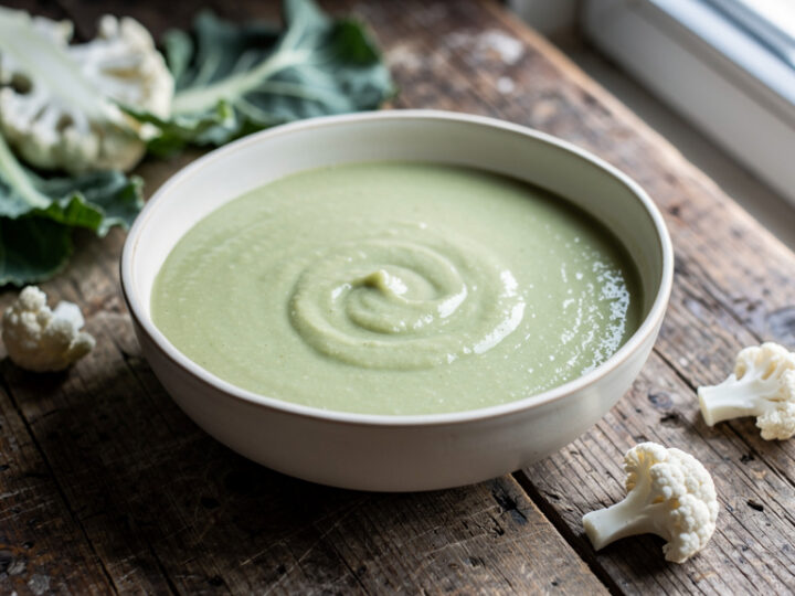 Zupa z liści kalafiora – prosty przepis zero waste