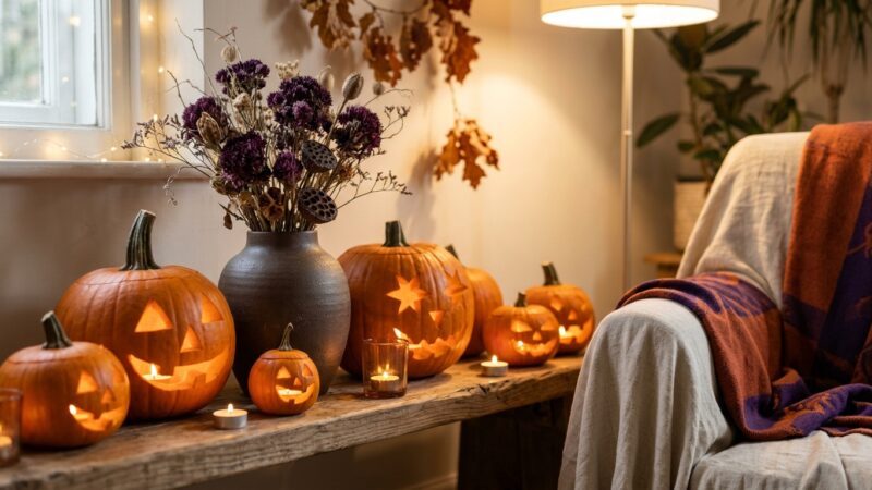 Dekoracja na Halloween – pomysły na niestraszny wystrój