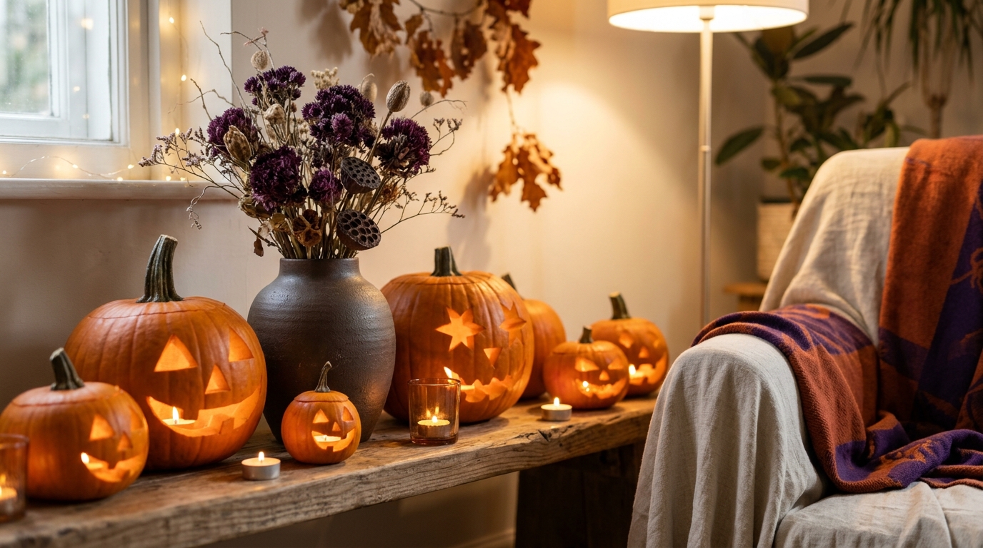 Dekoracja na Halloween – pomysły na niestraszny wystrój
