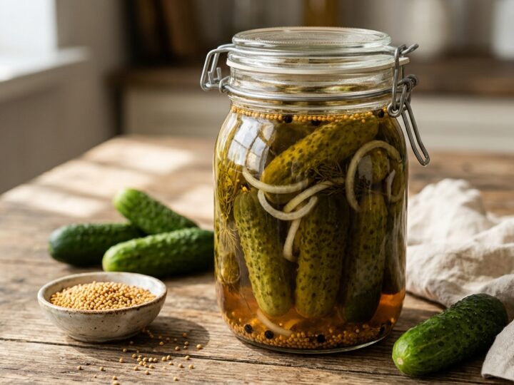 Ogórki po kaszubsku – przepis na chrupiące i aromatyczne przetwory